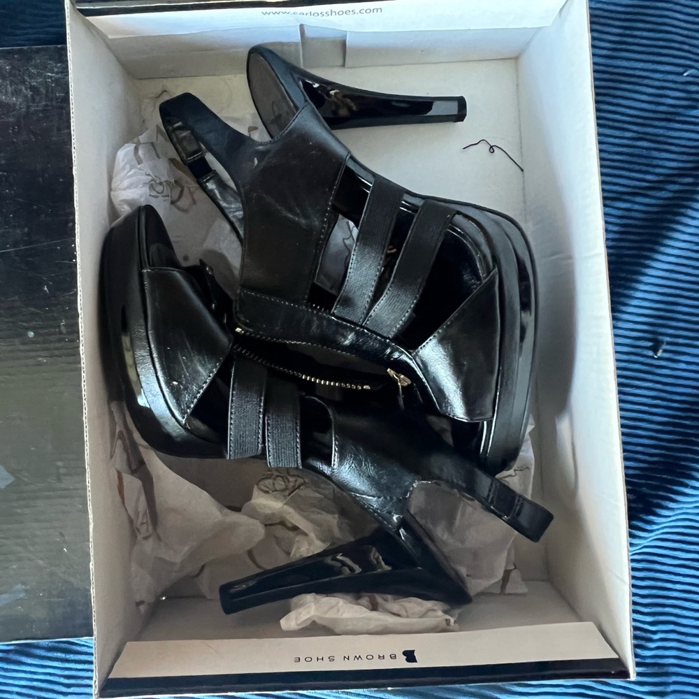 Carlos Santana Deluxe Black Heel